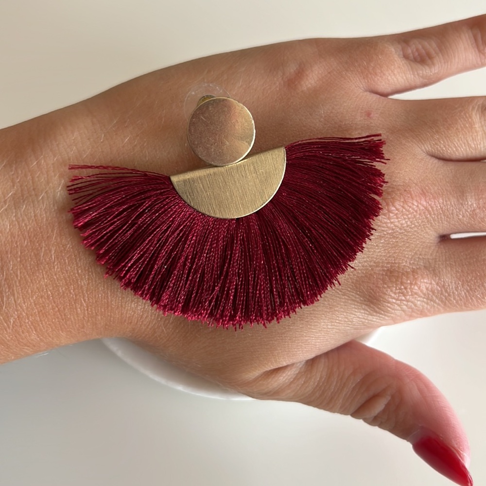 Tassel Earrings - Picture 3 of 4